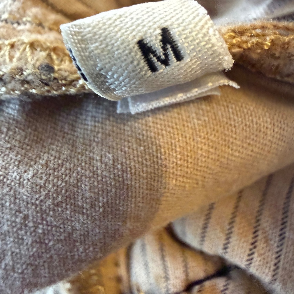 Marine Layer Mens Slim Fit Khaki Tan Drawstring Pants Size Medium 13637 EUC - Picture 11 of 11